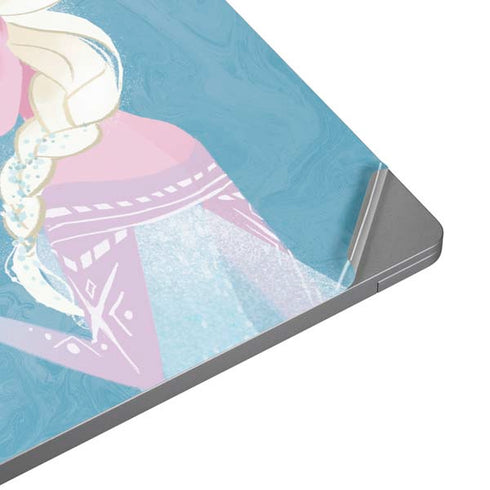 Disney Frozen Ice Blue Elsa Art Universal Laptop 11in (8.8 x 6.2in) Skin